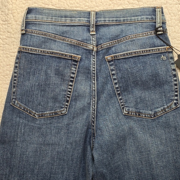 rag & bone Serena High Rise Crop Wide Leg Jeans Size 26 - Picture 10 of 15